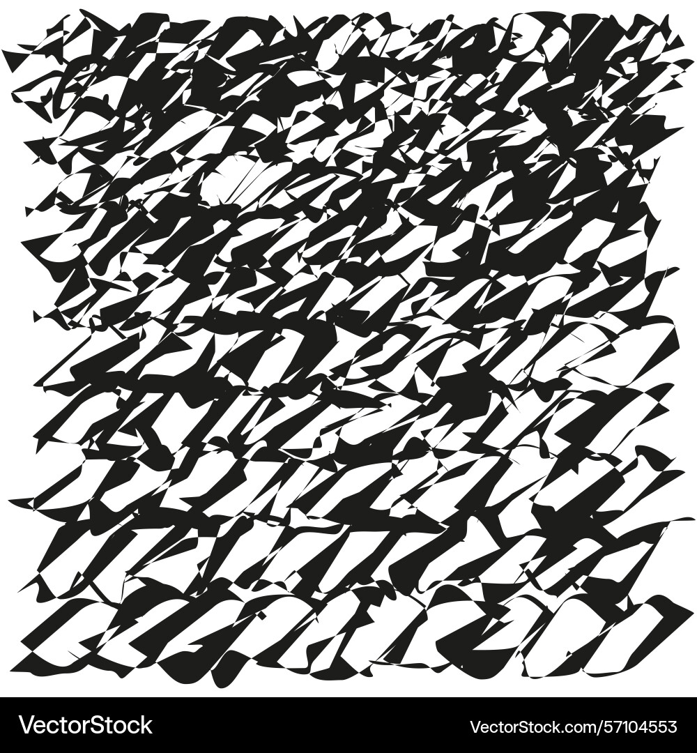 Scribbled stripe texture chaotic line abstract Scribbled stripe texture chaotic line abstract vector image