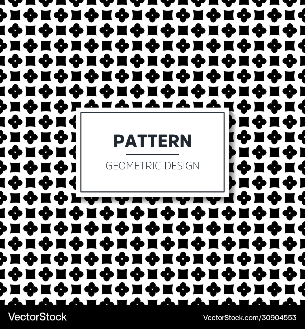 Seamless geometric pattern in op art design Seamless geometric pattern in op art design vector image