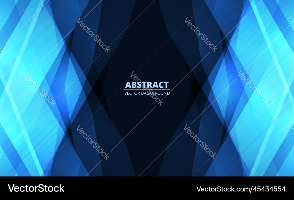 Abstract blue background with geometric dynamic Abstract blue background with geometric dynamic vector image
