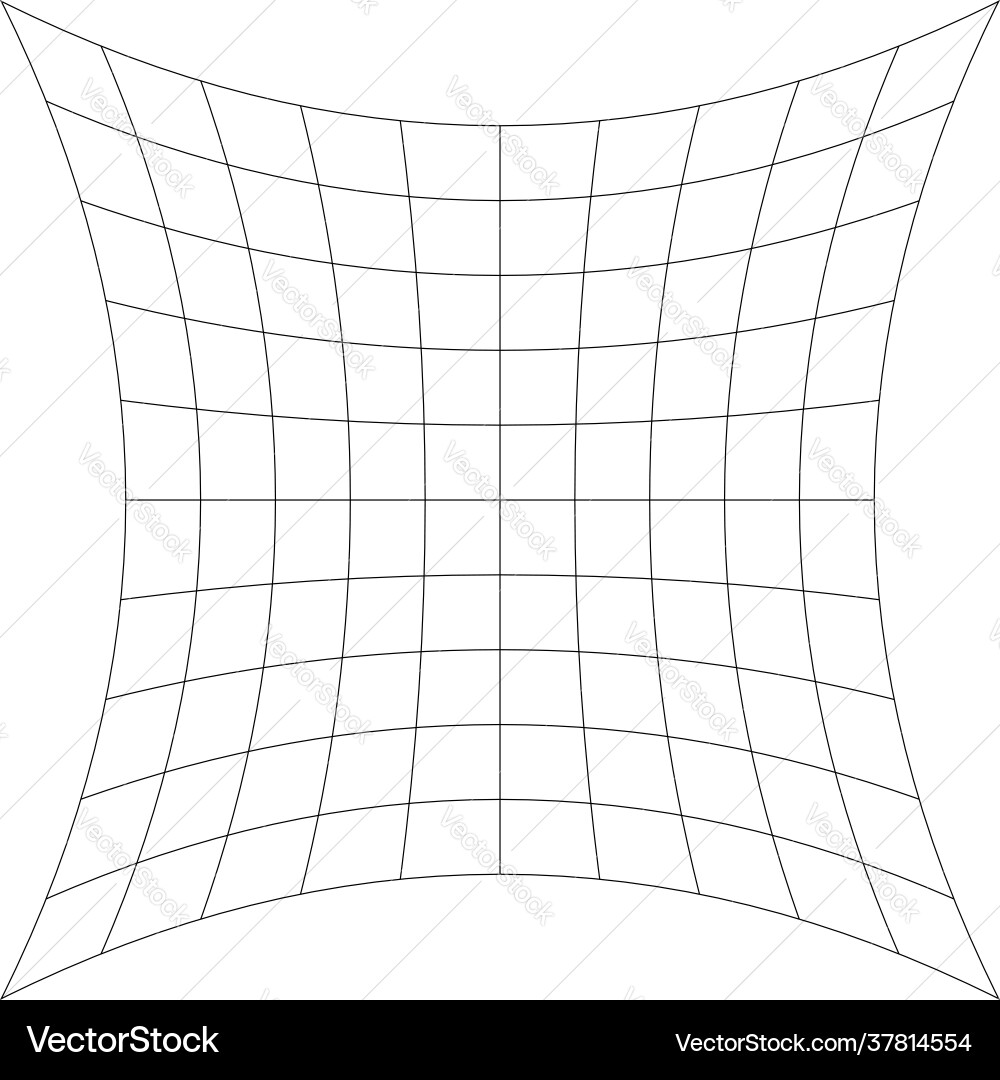 Grid mesh lattice grating with distort deform Grid mesh lattice grating with distort deform Vector Image