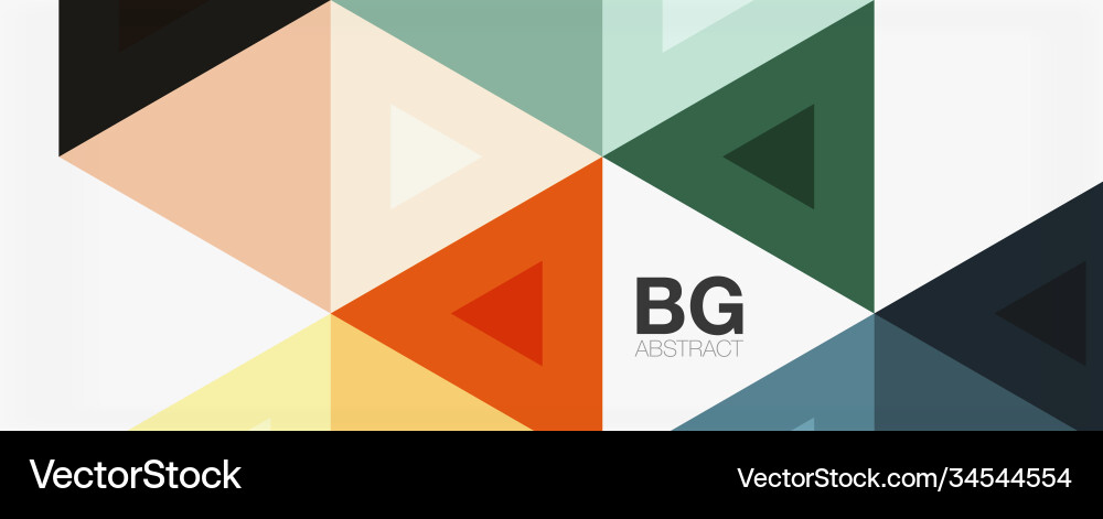 Mosaic triangle pattern abstract background Mosaic triangle pattern abstract background vector image