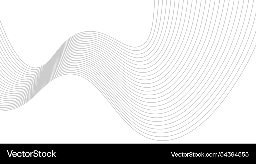 Abstract wavy line background pattern Abstract wavy line background pattern Vector Image