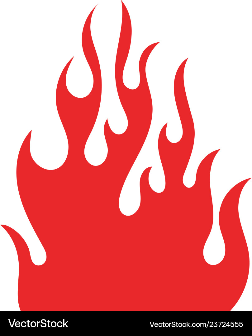 Fire flame Fire flame vector image