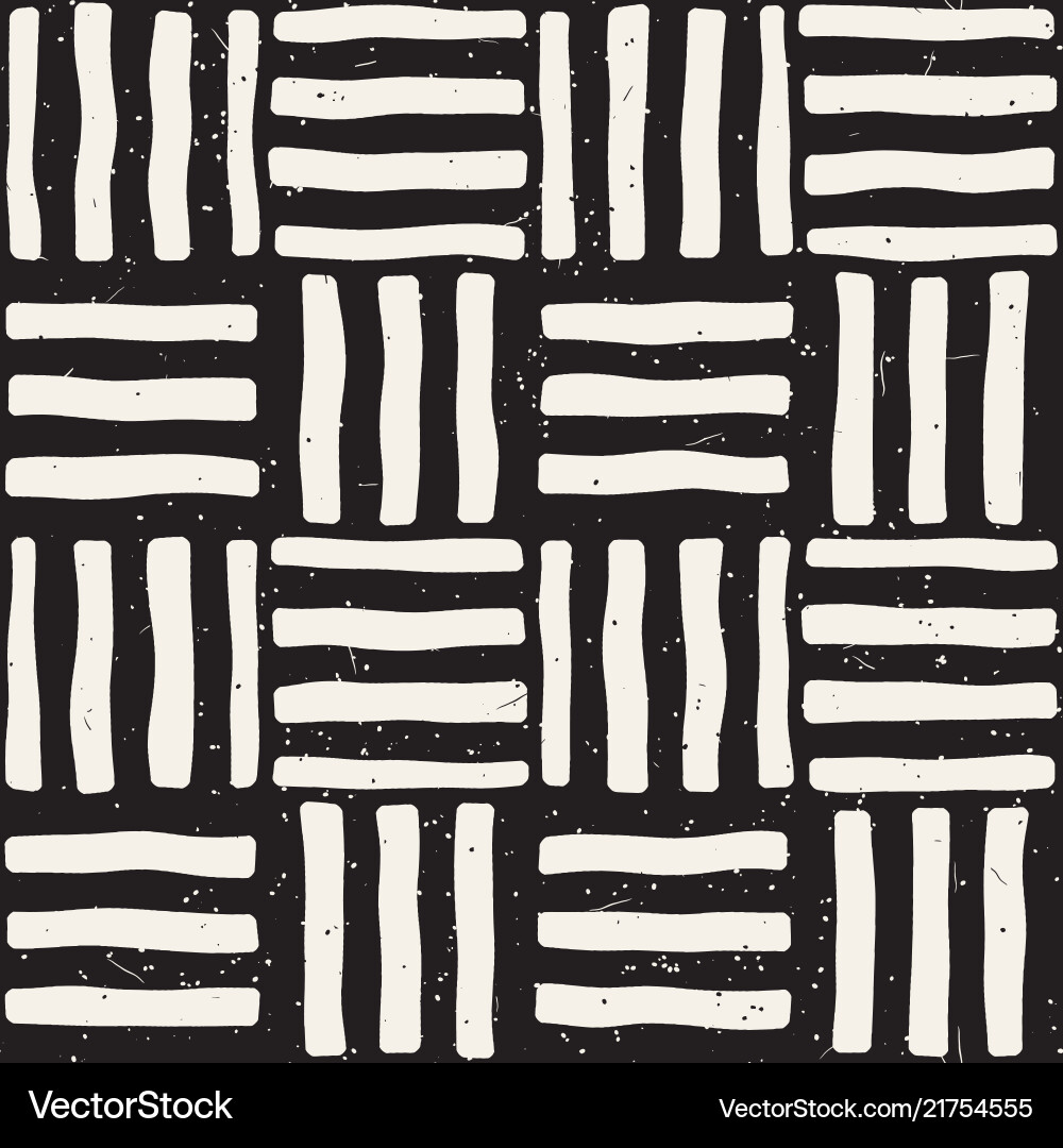 Hand drawn seamless repeating pattern with lines Hand drawn seamless repeating pattern with lines vector image