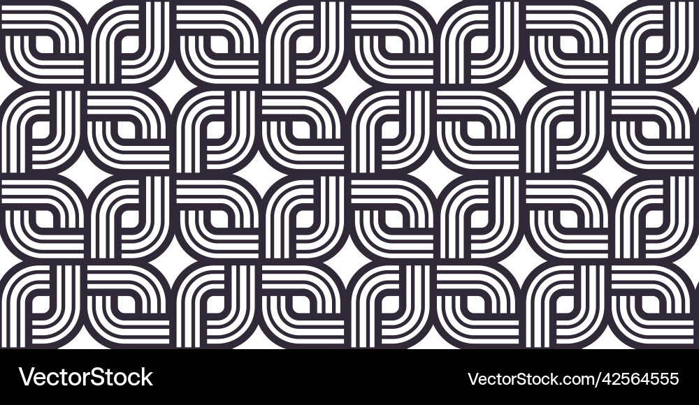 Lattice geometric seamless pattern design trendy Lattice geometric seamless pattern design trendy vector image