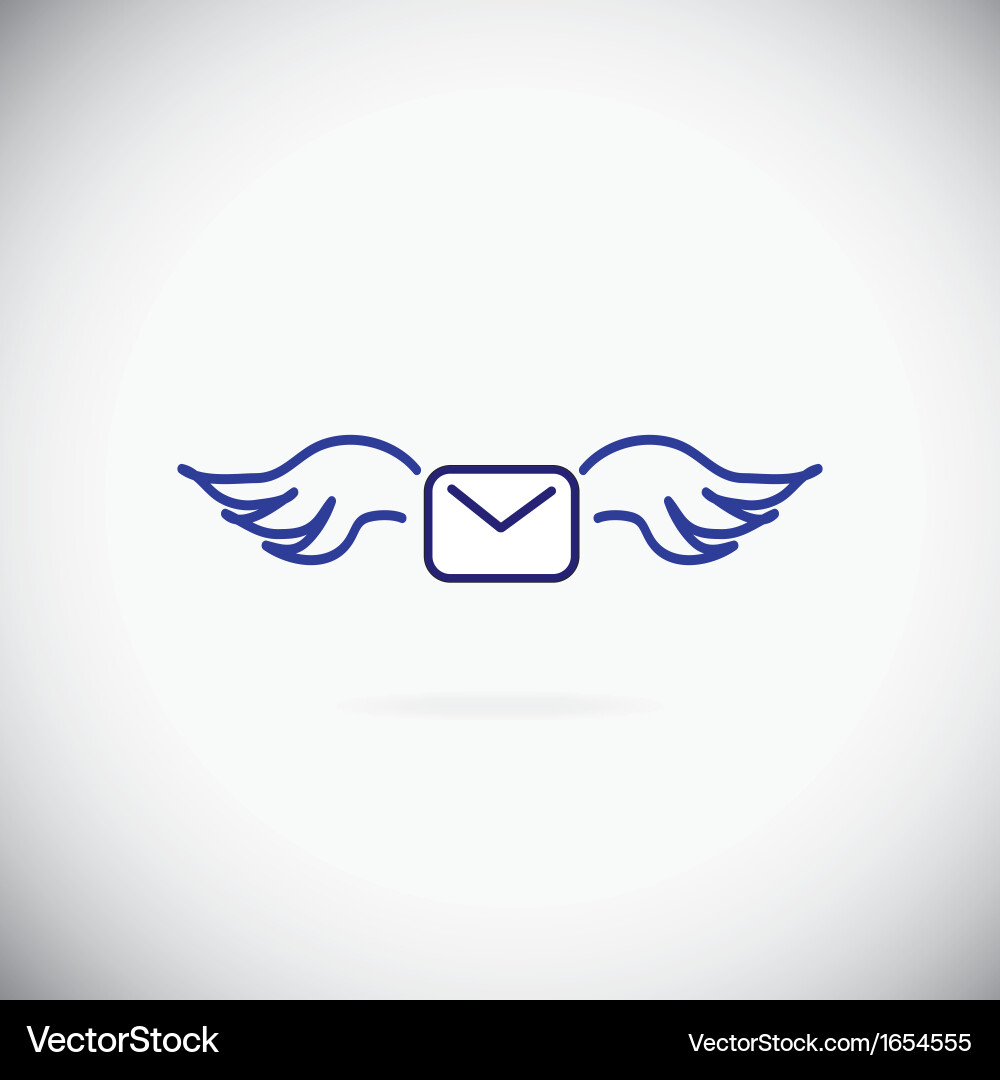 Sending Message Icon vector image