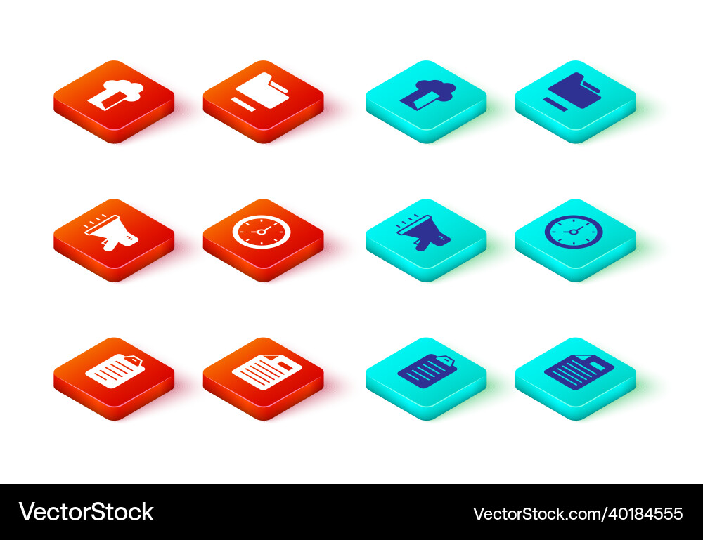 Set to do list or planning file document Vector Image