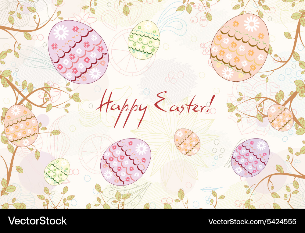 Spring background Vector Image