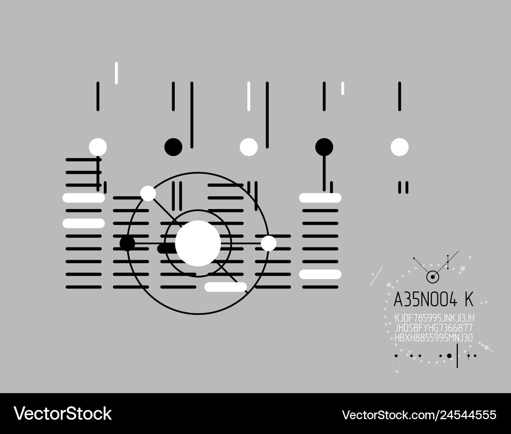 Technical Engineering Abstract Background vector image
