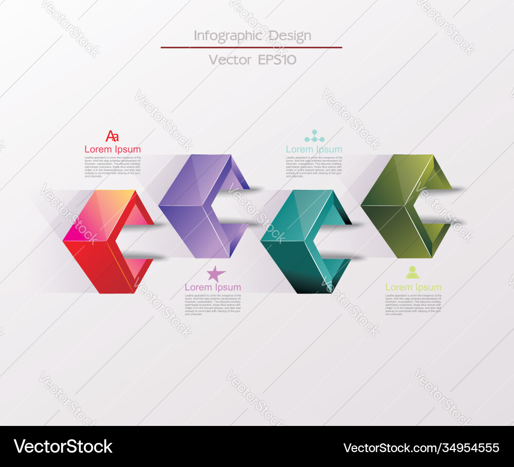 Timeline infographic design for new – Royalty-Free Vector | VectorStock, image size:1000x910