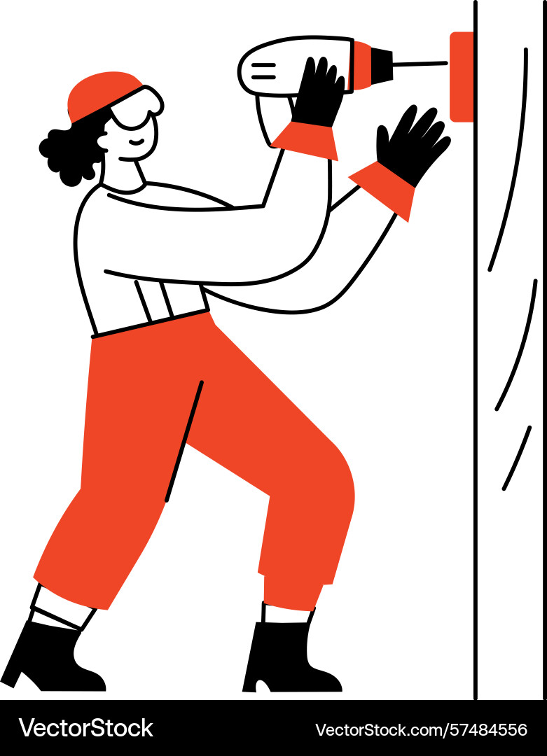 A sketchy style showing character u Vector Image