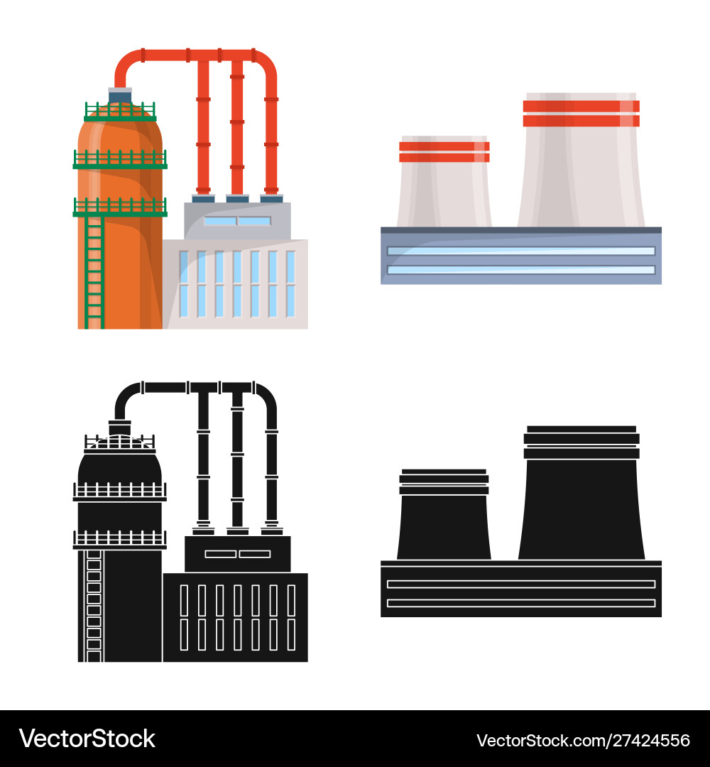 Design production and structure sign Design production and structure sign vector image