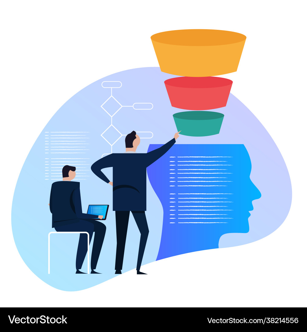 Filter information algorithm engine technology Filter information algorithm engine technology Vector Image