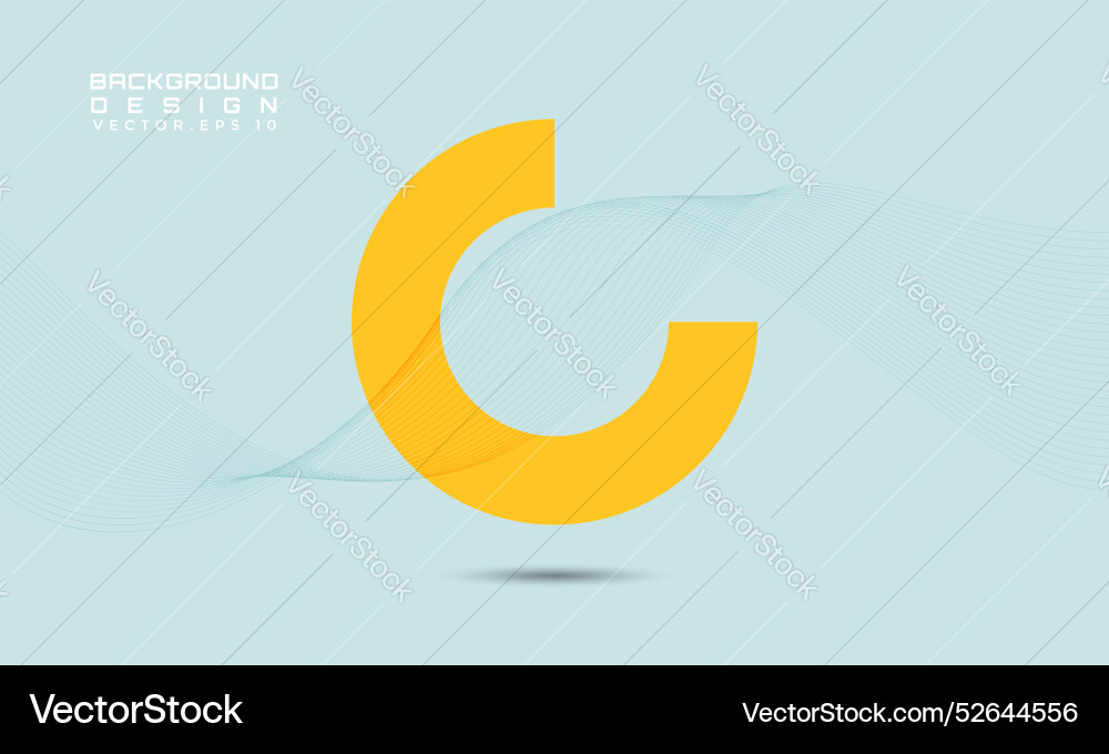 Flowing wave of stripe dynamic pattern minimalist Flowing wave of stripe dynamic pattern minimalist Vector Image
