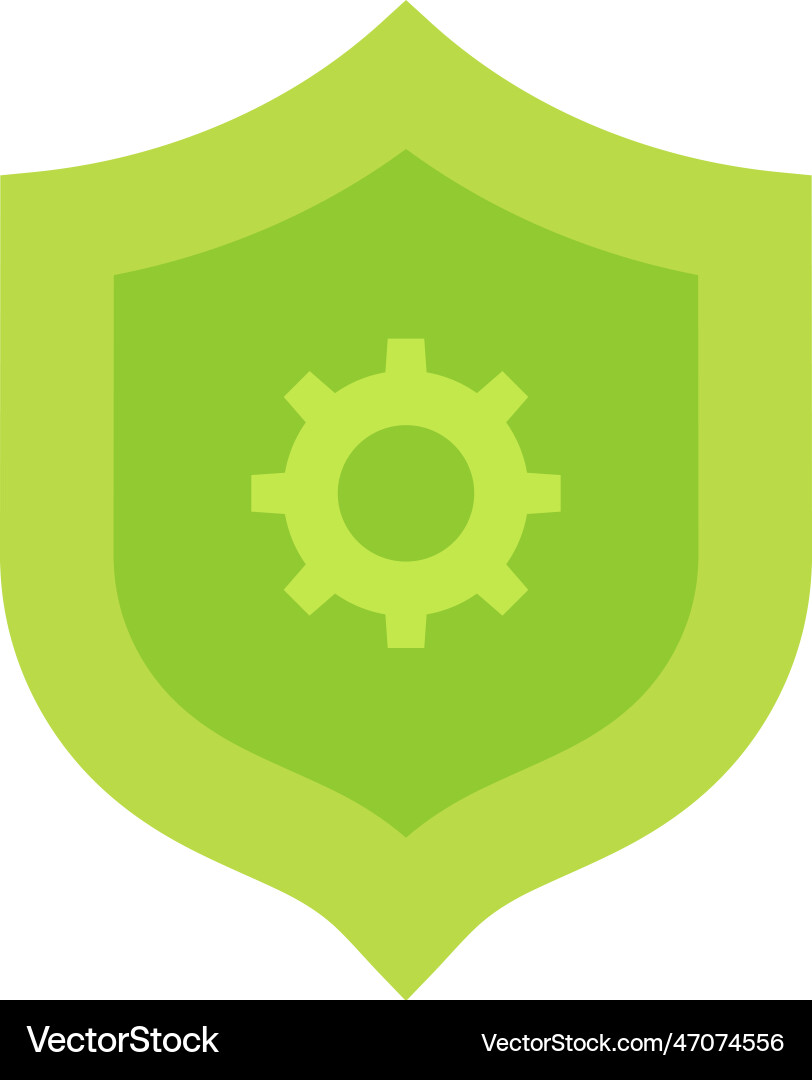 Security settings icon image suitable Vector Image