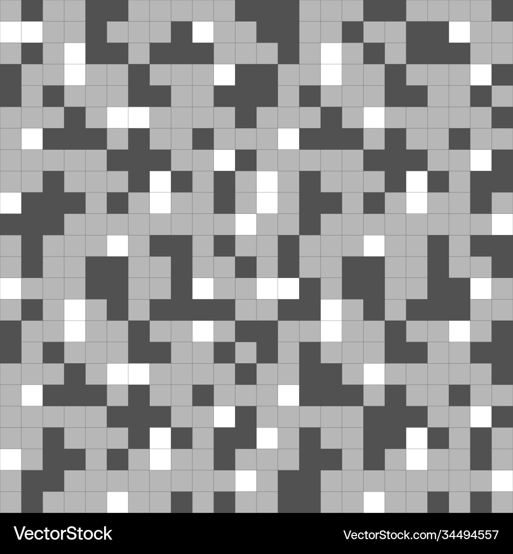 Abstract pattern with gray squares for web Vector Image
