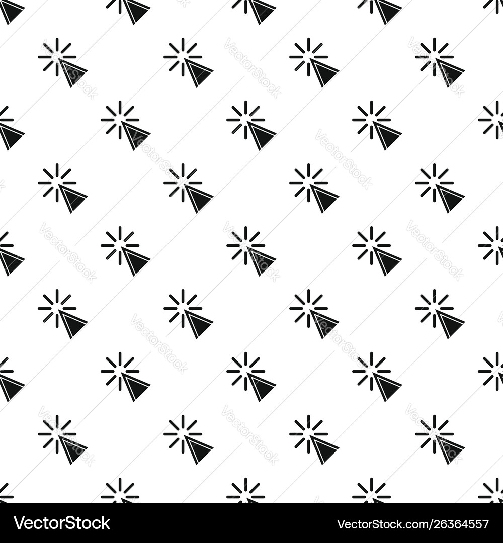 Cursor Klick Muster nahtlos Cursor Klick Muster nahtlos vektorbild