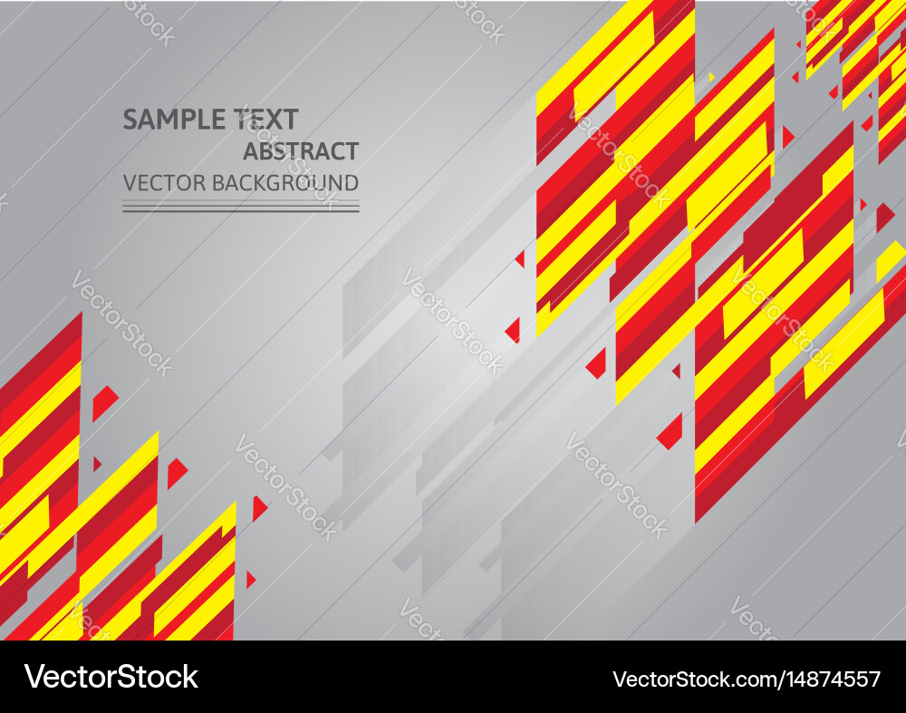 Red and yellow abstract background with copy Vector Image