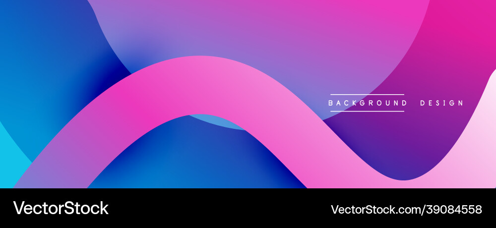 Abstract overlapping lines and circles geometric Vector Image