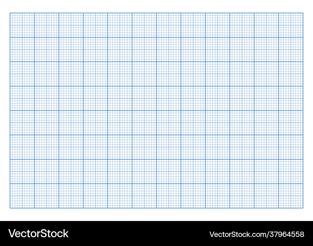 Millimeter graph paper grid abstract squared Millimeter graph paper grid abstract squared vector image