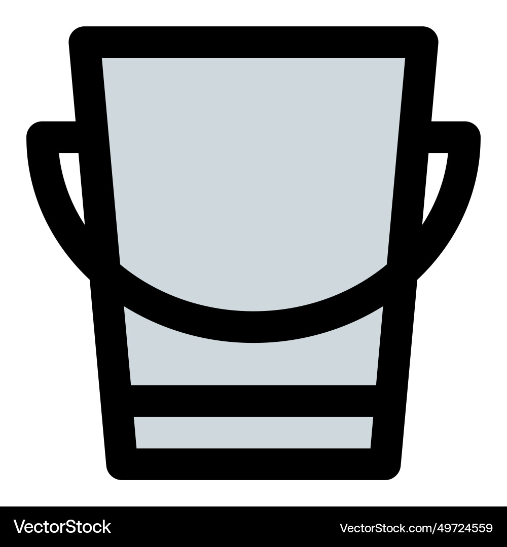 Container with handle for carrying liquids Vector Image