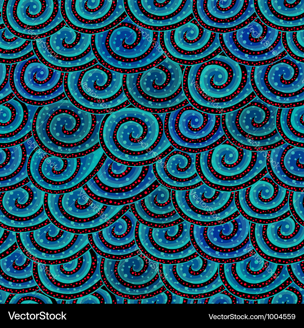 Scales Pattern - Circular Wave vector image