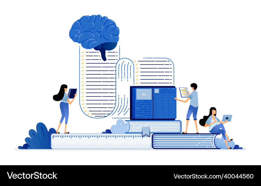 Artificial intelligence and machine learning Artificial intelligence and machine learning Vector Image