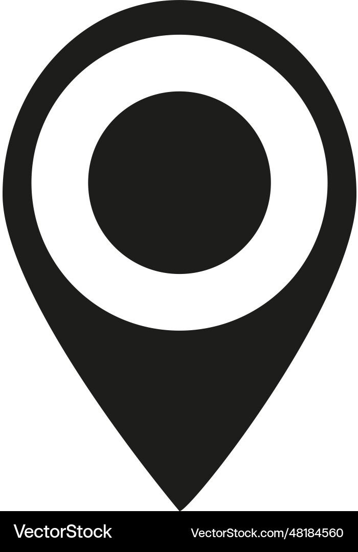Determining location icon Determining location icon vector image