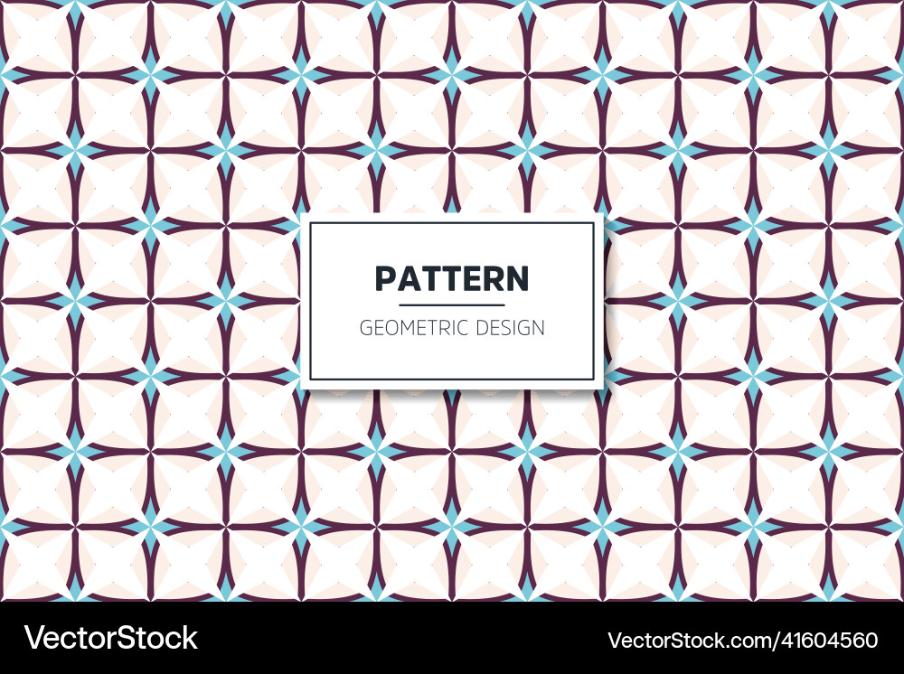 Geometric seamless pattern with colorful simple Geometric seamless pattern with colorful simple Vector Image