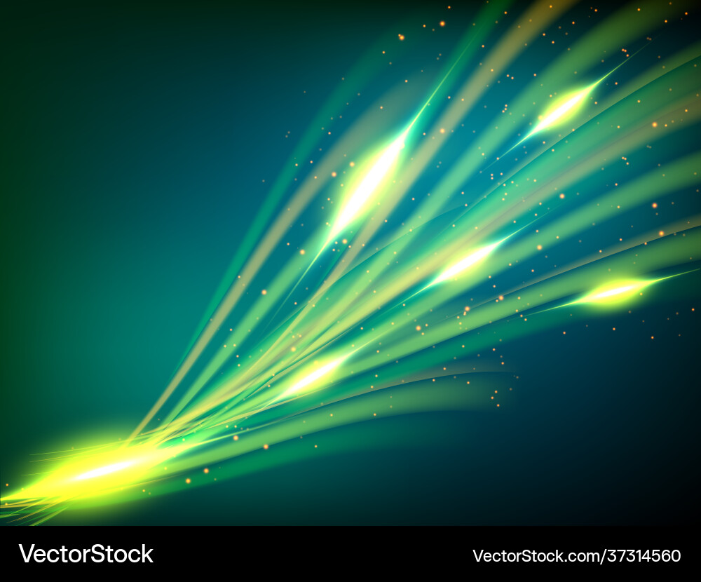 Lens flare effect with waves abstract background Lens flare effect with waves abstract background vector image