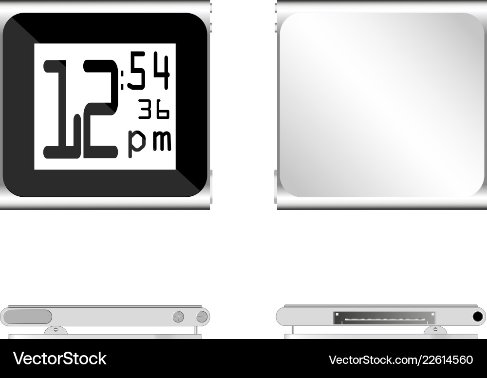 Network which consists of three parts hours Network which consists of three parts hours vector image