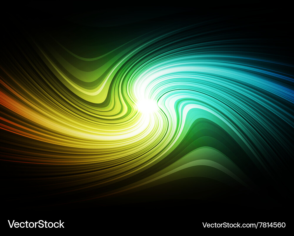 Smooth colorful abstract background vector image
