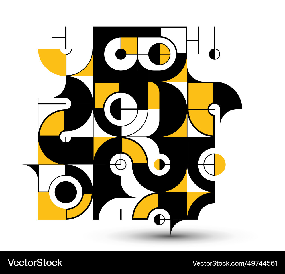 Abstract geometric pattern background isolated Abstract geometric pattern background isolated vector image