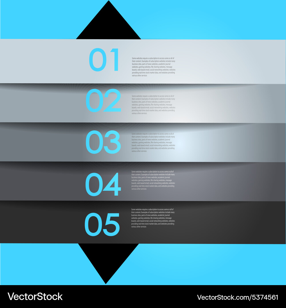 Abstract number Vector Image