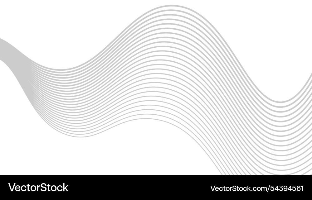 Abstract wavy line background pattern Abstract wavy line background pattern Vector Image