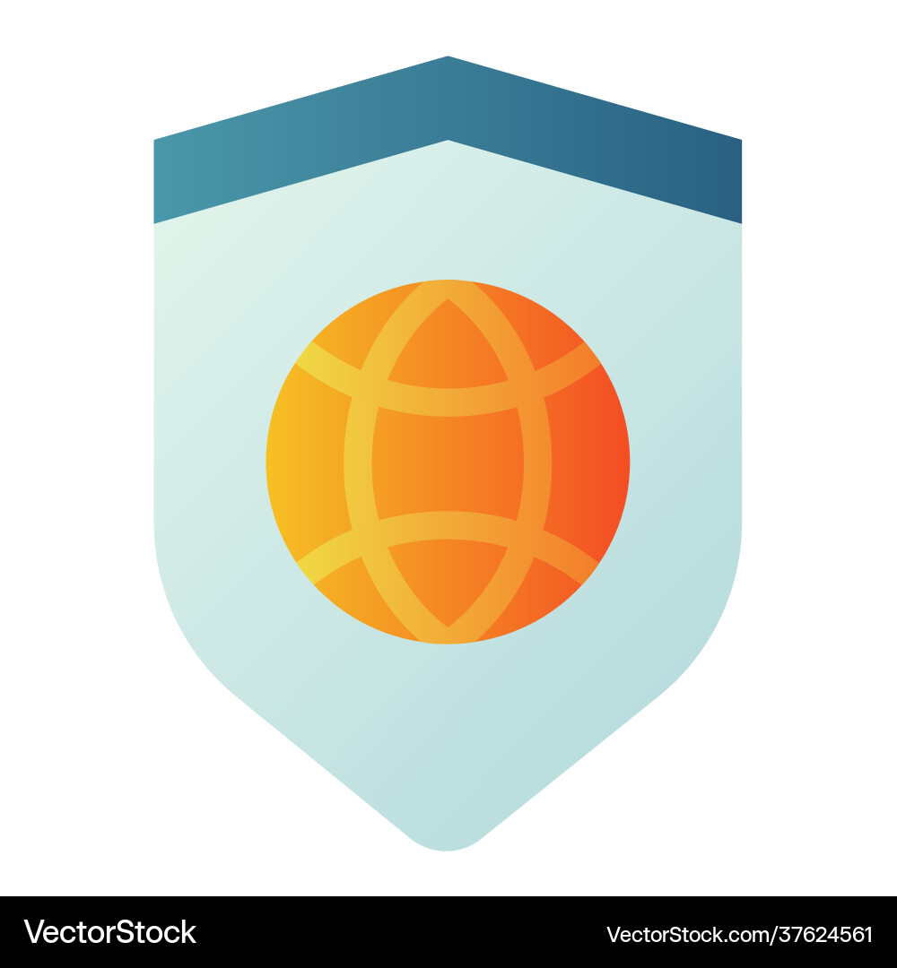 Security vpn secure internet single isolated icon Security vpn secure internet single isolated icon vector image