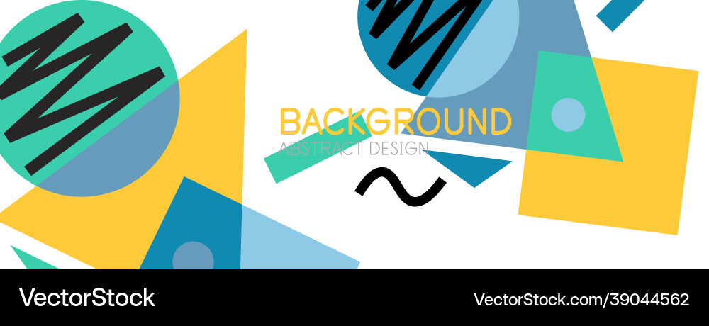 Abstract background with blocks lines geometric Abstract background with blocks lines geometric vector image