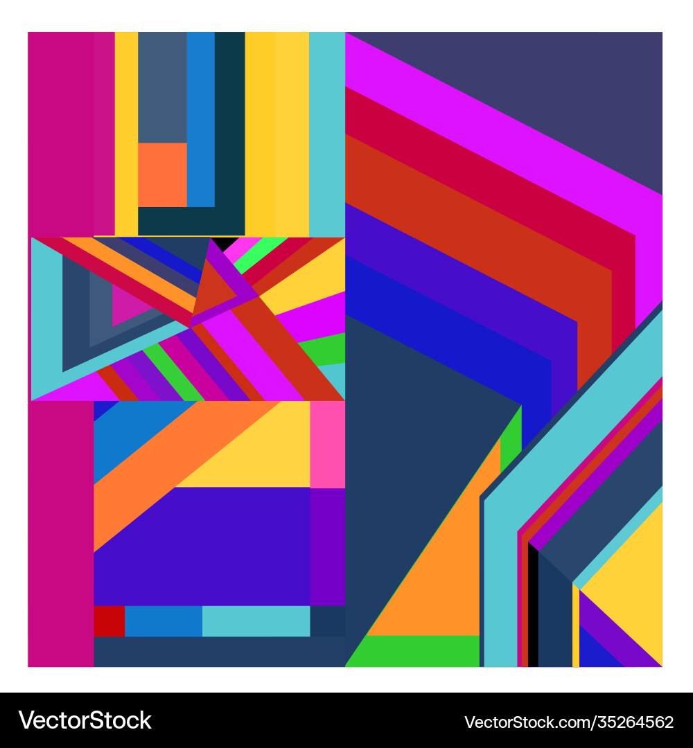 Colorful geometric and curve background pattern Colorful geometric and curve background pattern Vector Image