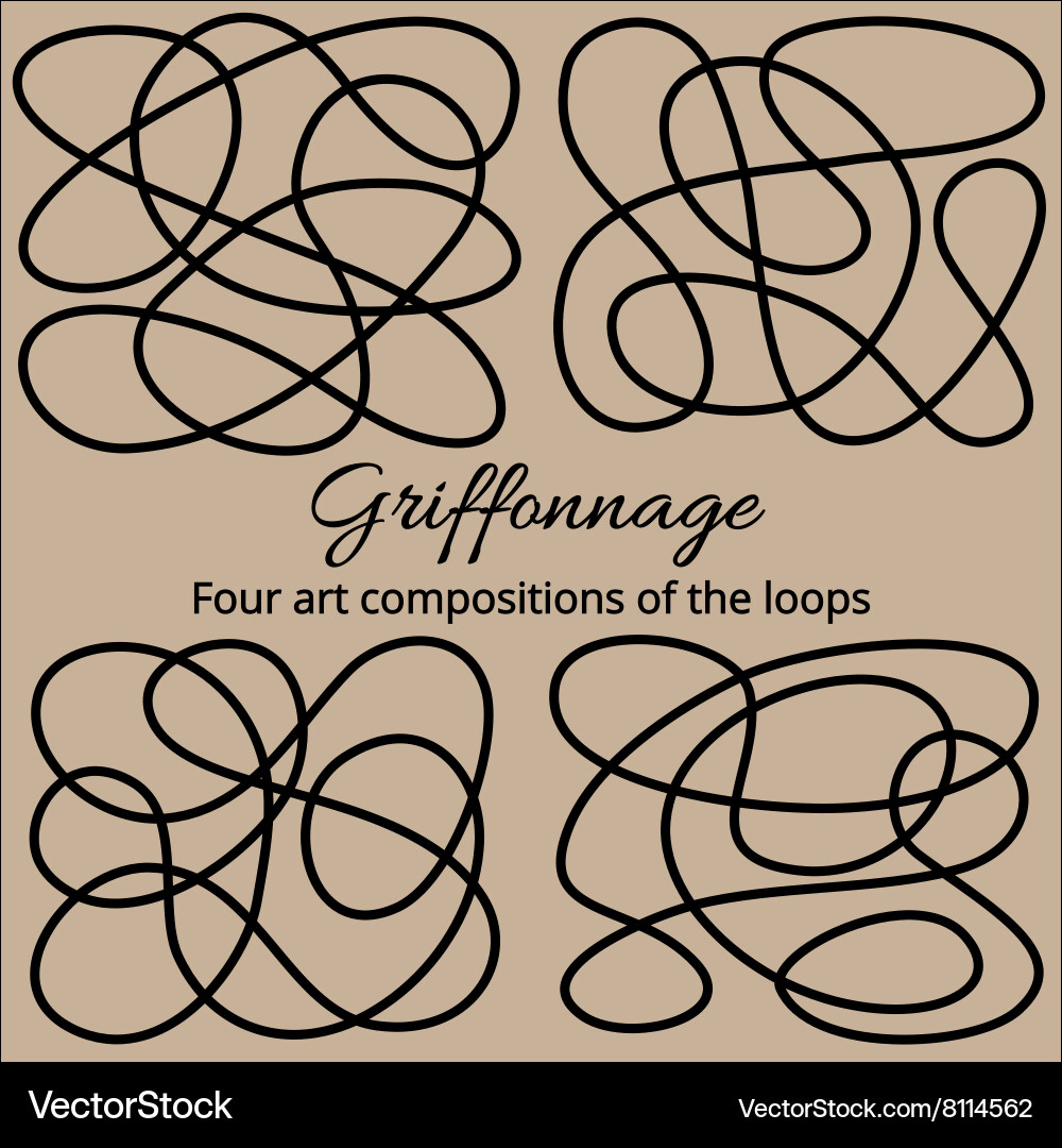 Compositions of the loops Vector Image