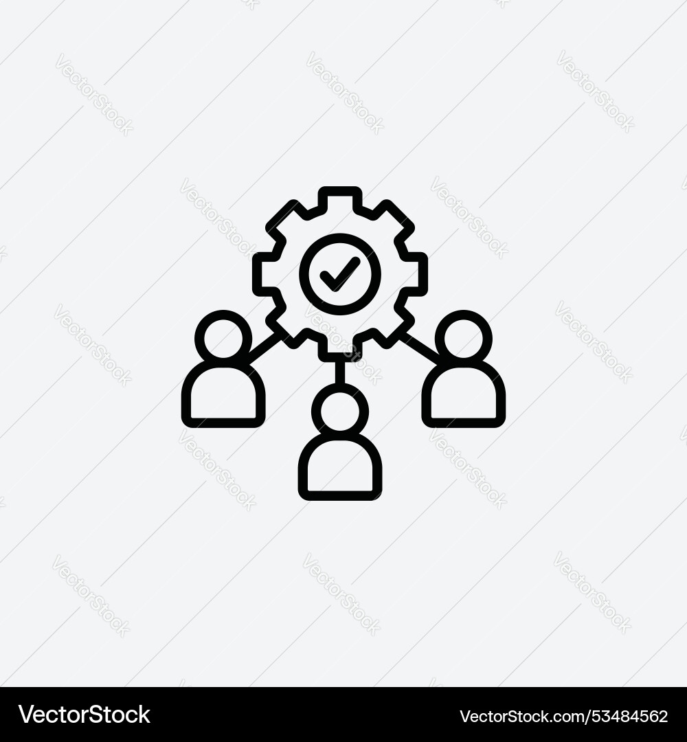 Crmline in thin line black color flat simple Crmline in thin line black color flat simple Vector Image