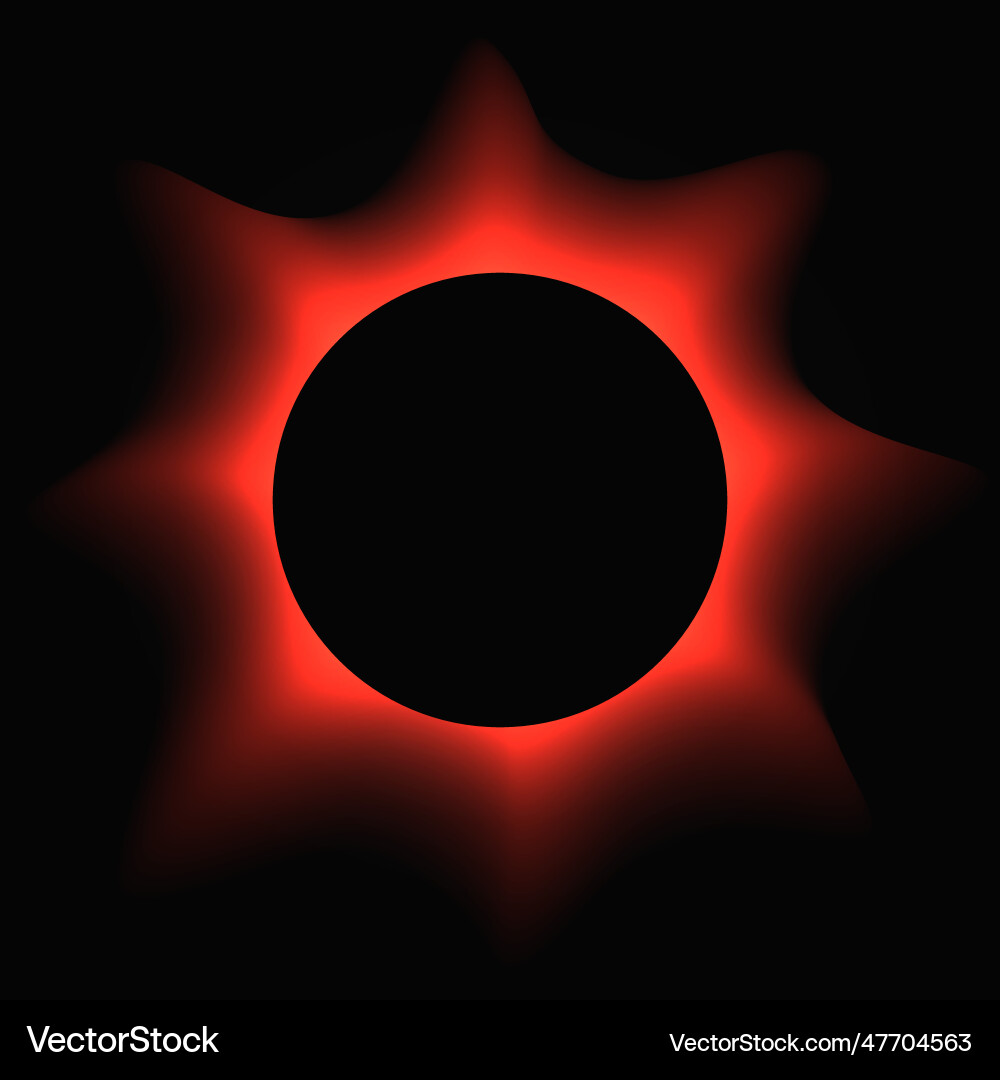 Circle illuminate light frame with color gradient Circle illuminate light frame with color gradient vector image
