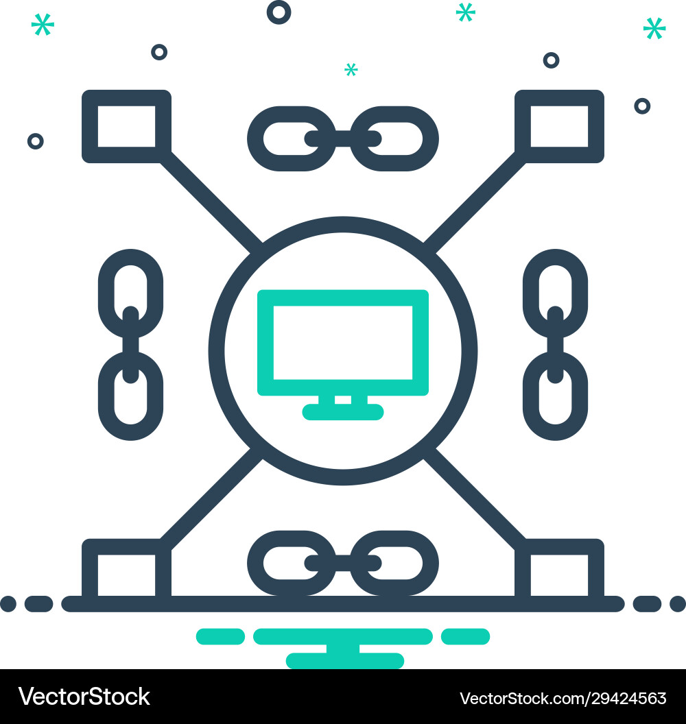 Concatenated vector image