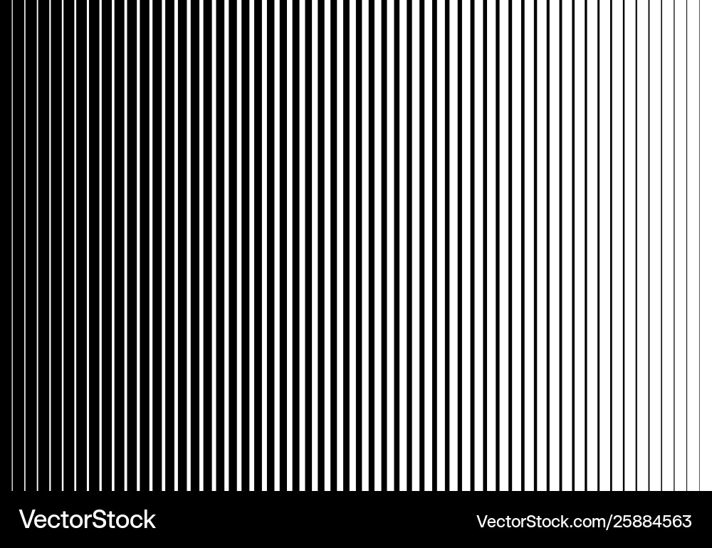 Speed Line Halftone Pattern vector image