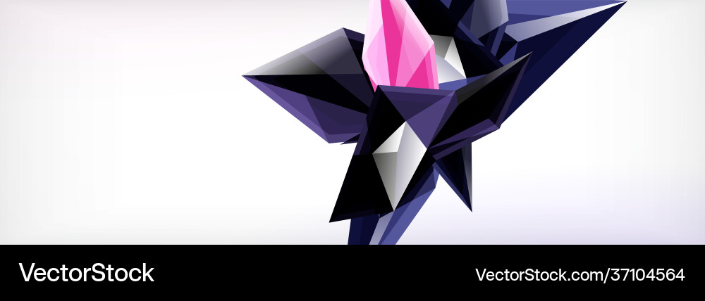 3d triangles and pyramids abstract 3d triangles and pyramids abstract vector image