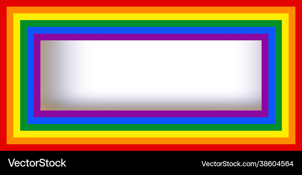 Flag lgbt icons squared frame template border Flag lgbt icons squared frame template border vector image