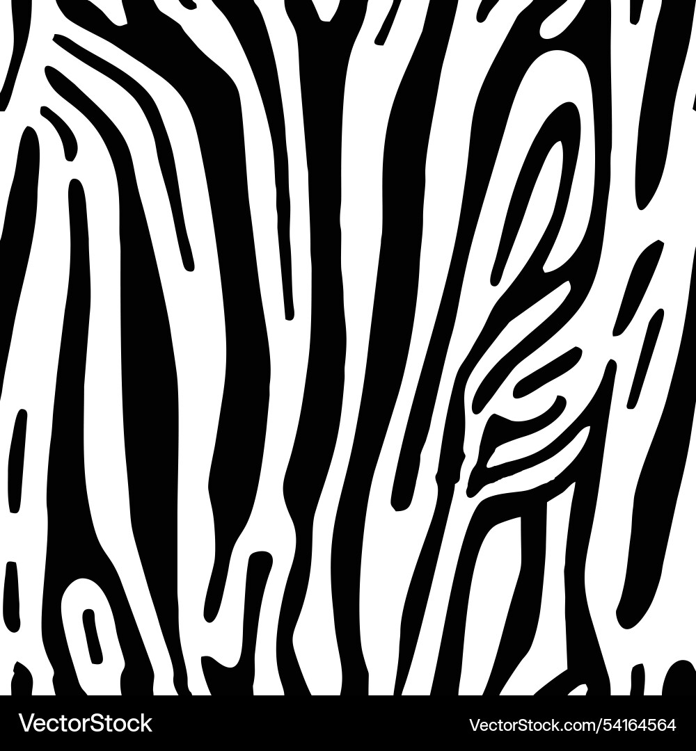 Seamless animal stripe organic hand drawn line art Seamless animal stripe organic hand drawn line art vector image