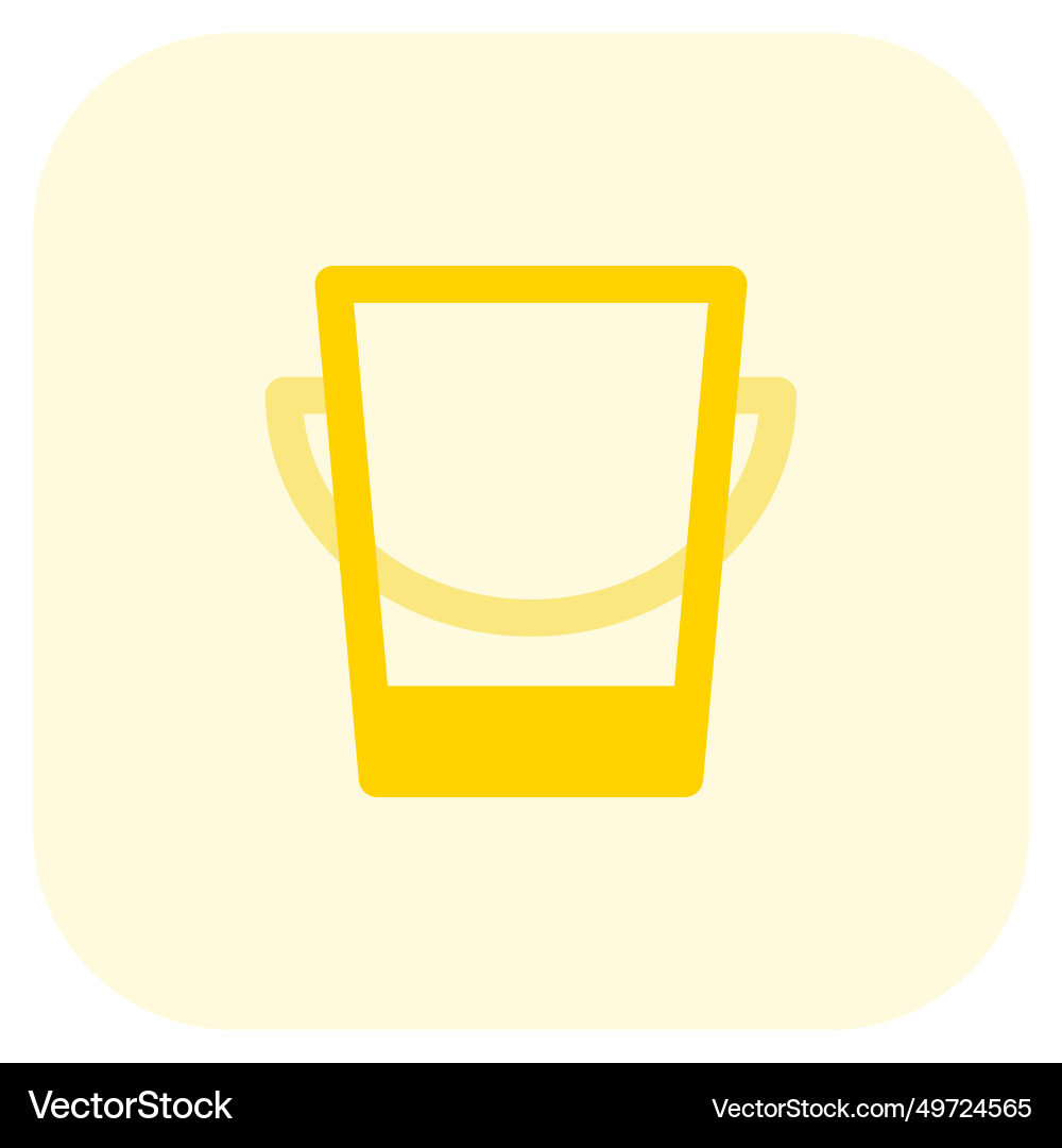 Container with handle for carrying liquids Vector Image