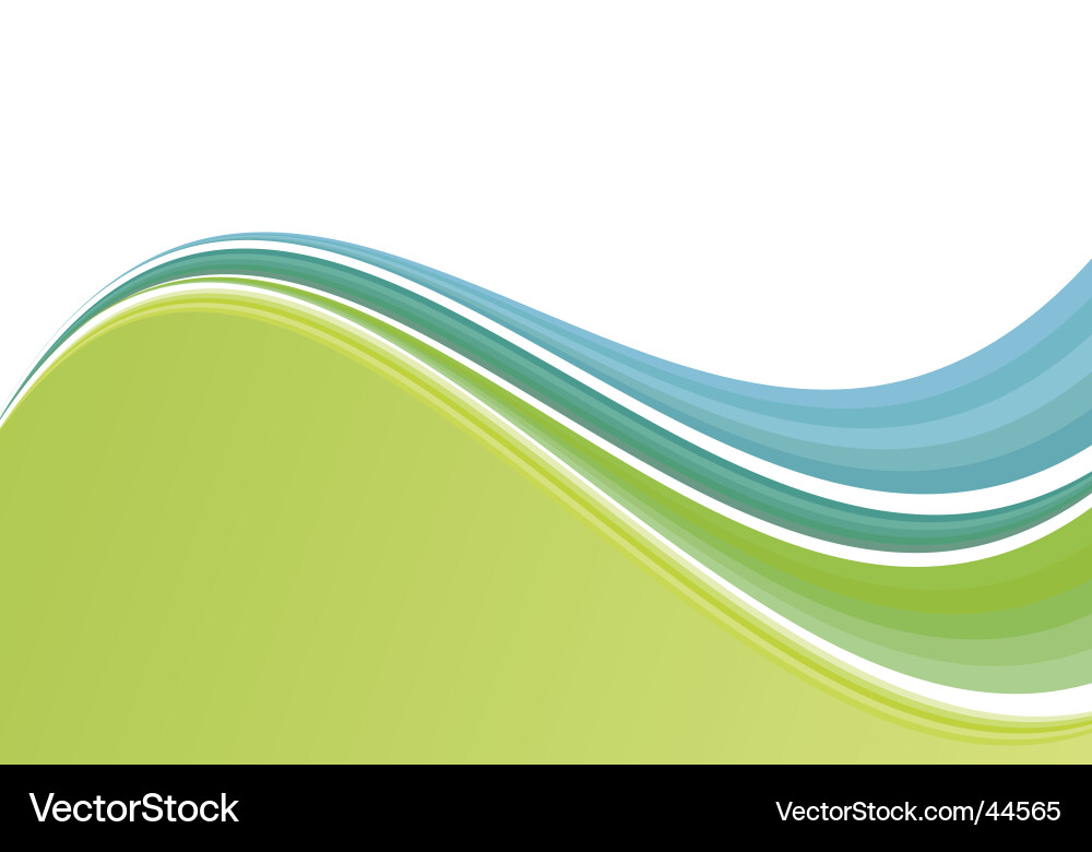 Dynamic Wavy Background vector image