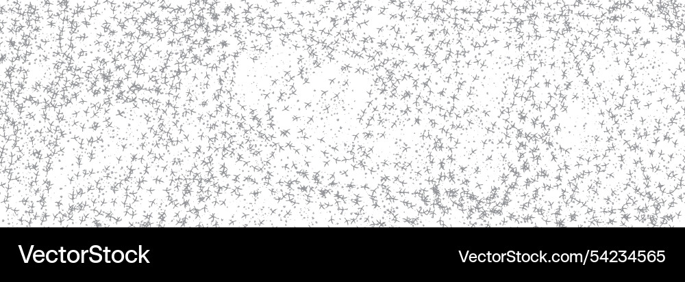 Seamless pattern with chicken paths Vector Image