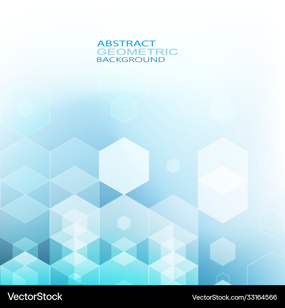 Abstract science background hexagon Abstract science background hexagon Vector Image